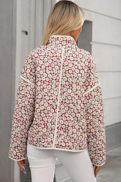 Floral pop Coat
