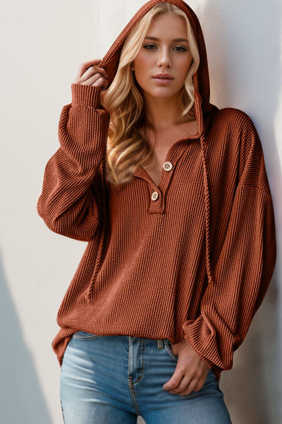 Rivvy ribbed Hoodie * multiple colors