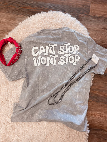 Can’t Stop Won’t Stop FB Tee