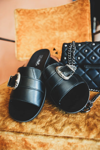 Buckle Bunny Slides