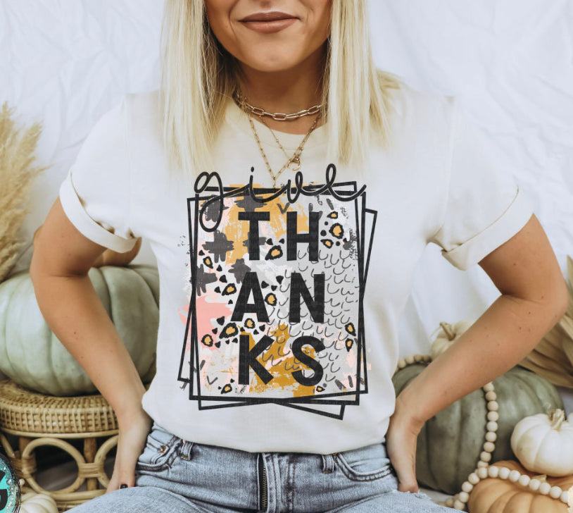 Give thanks Geo tee