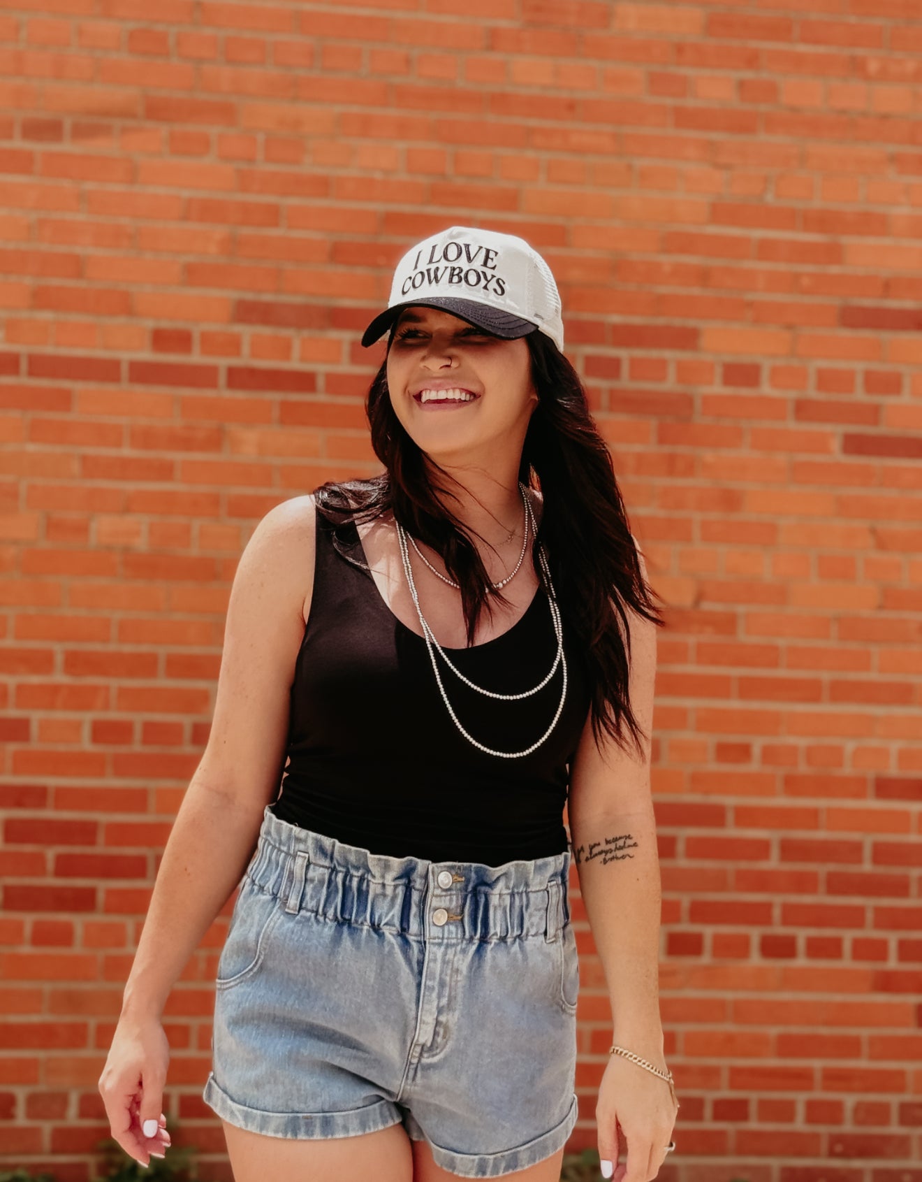 I Love Cowboys Hat