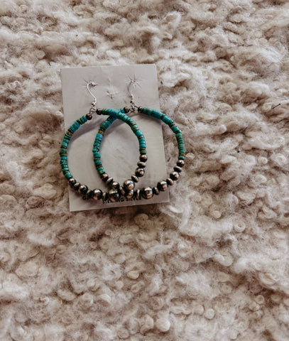 Missy Mississippi round earrings *authentic