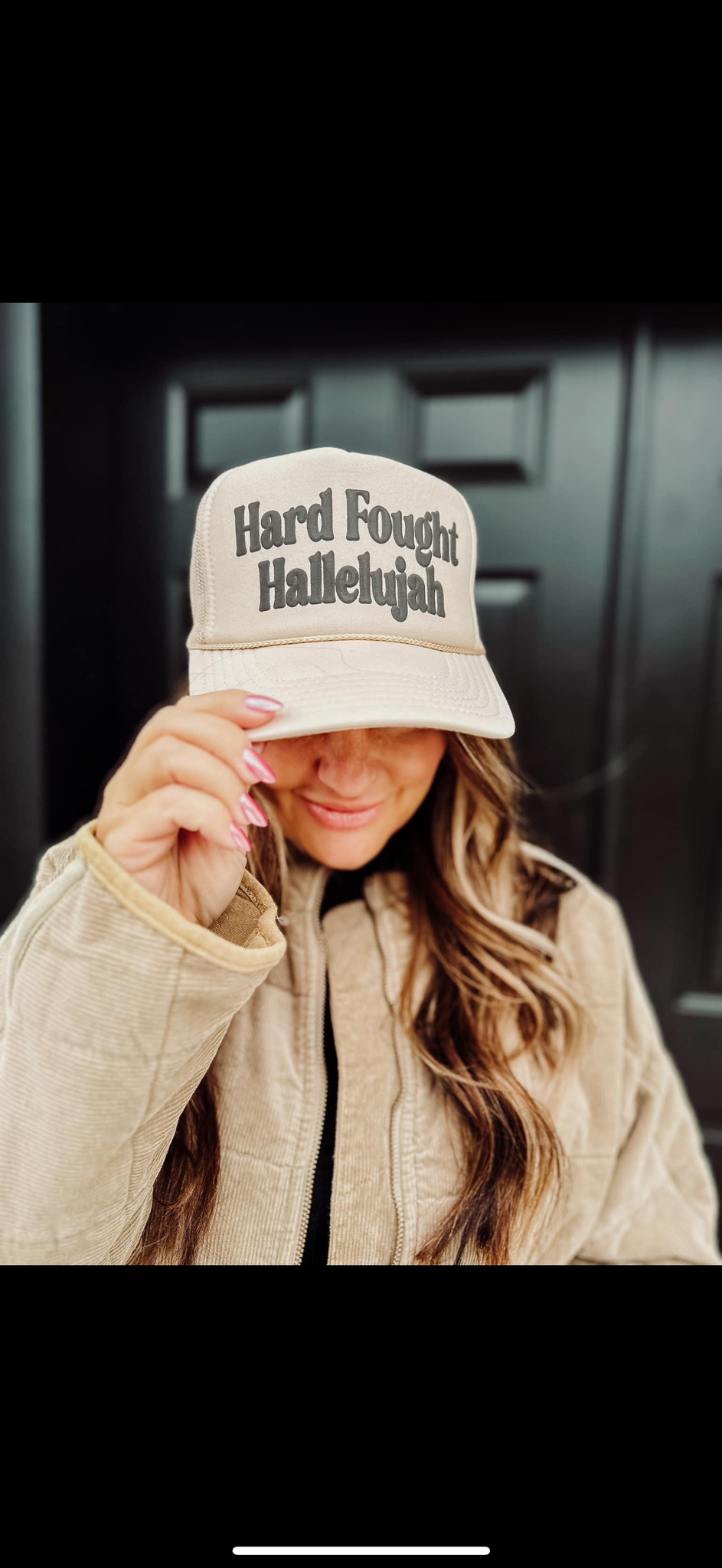 Hard Fought Hallelujah Hat