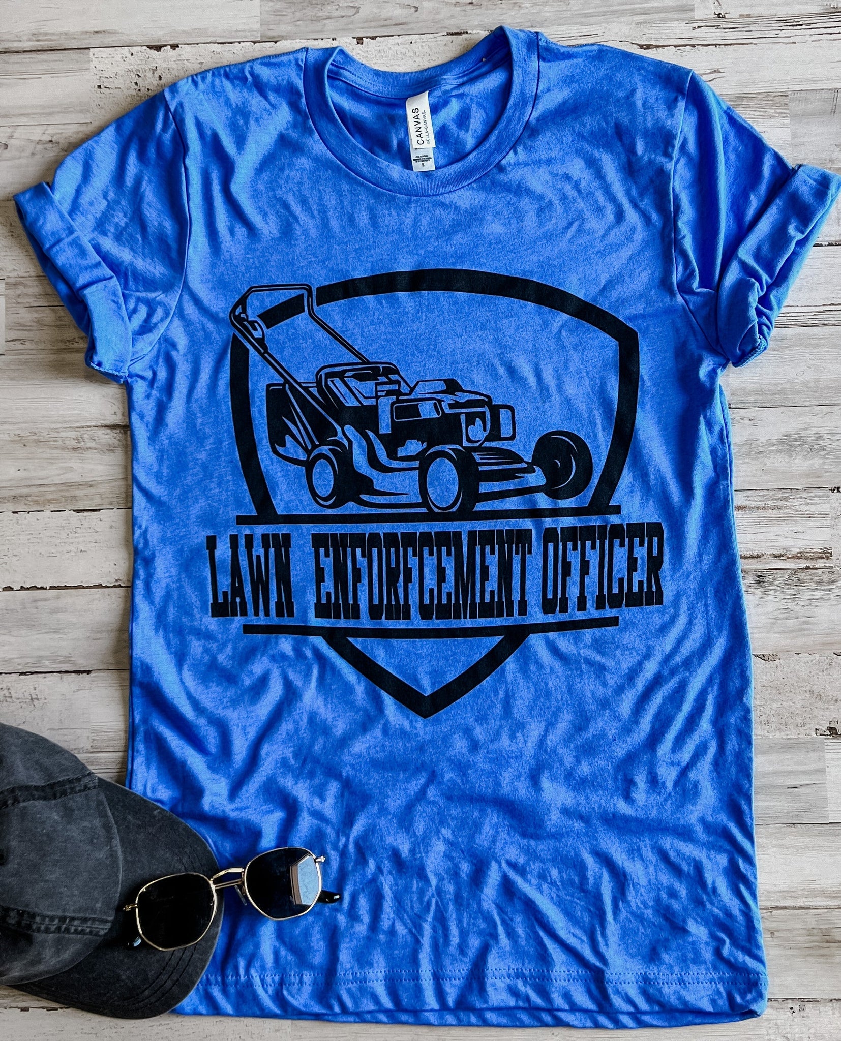 Lawn Enforcement Officer Royal Tee (CLOSING 5/10)