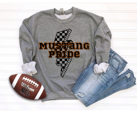 Adult mustang pride lightning