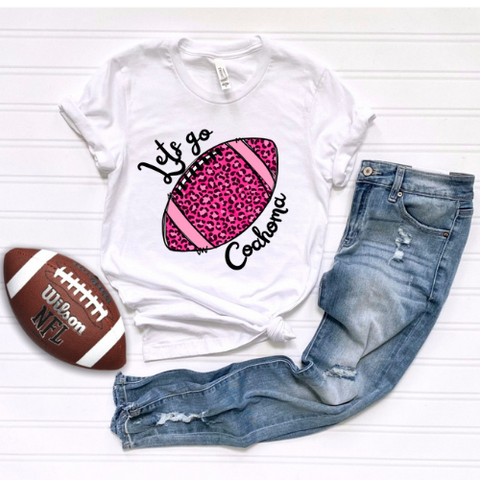 Little lets go pink football coahoma