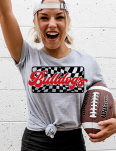 Bulldogs retro spirit tee