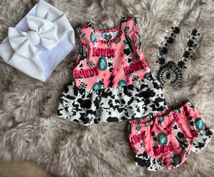Howdy Cowgirl two piece set