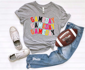 Rainbow GAMEDAY spirit tee