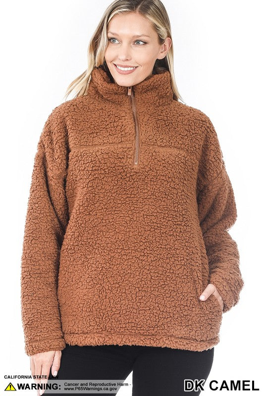 Sherpa Jacket {multiple colors}