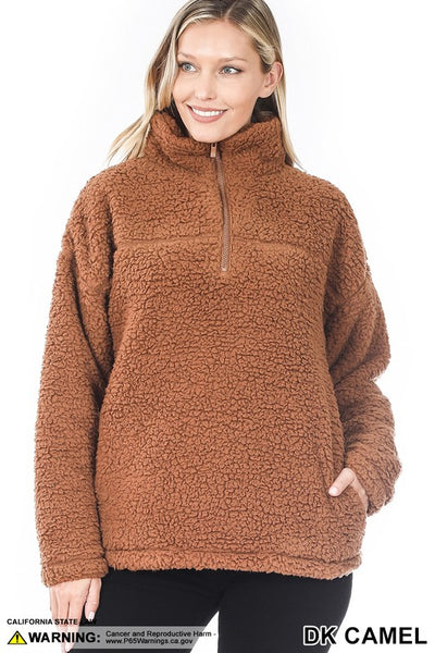 Sherpa Jacket {multiple colors}