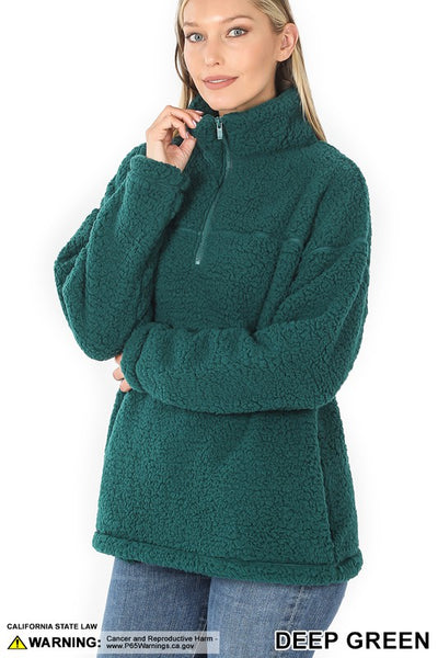 Sherpa Jacket {multiple colors}