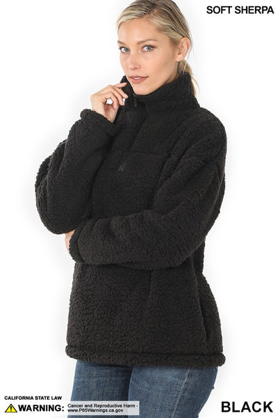 Sherpa Jacket {multiple colors}