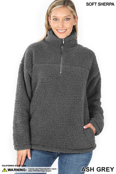 Sherpa Jacket {multiple colors}