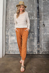 Julie Joggers {two colors}