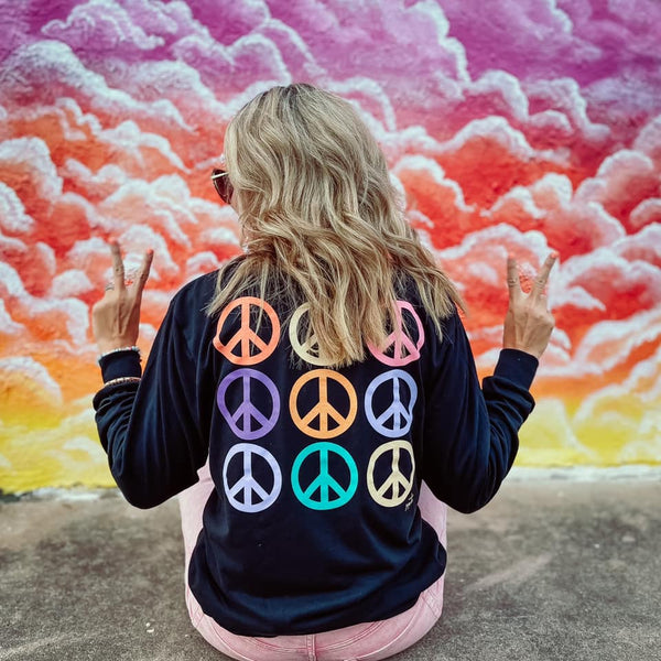 Peace Be still LS tee
