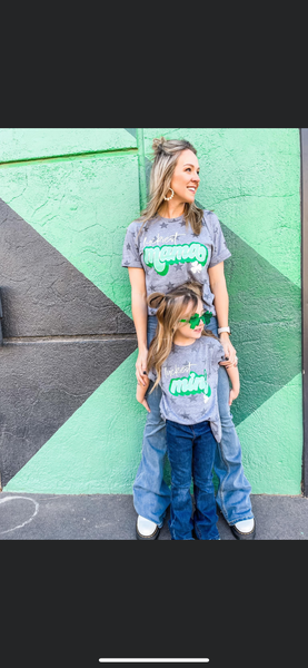Luckiest Mama tee