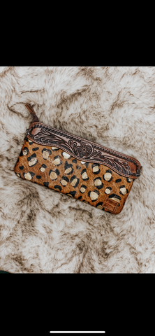 Little Texas leopard crossbody