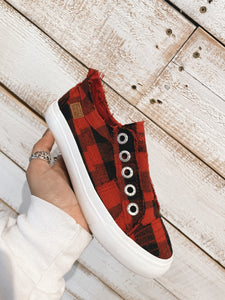 Toddler/Kids Buffalo Plaid Shoes