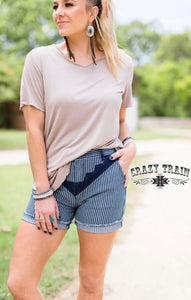 Rocking rodeo denim shorts