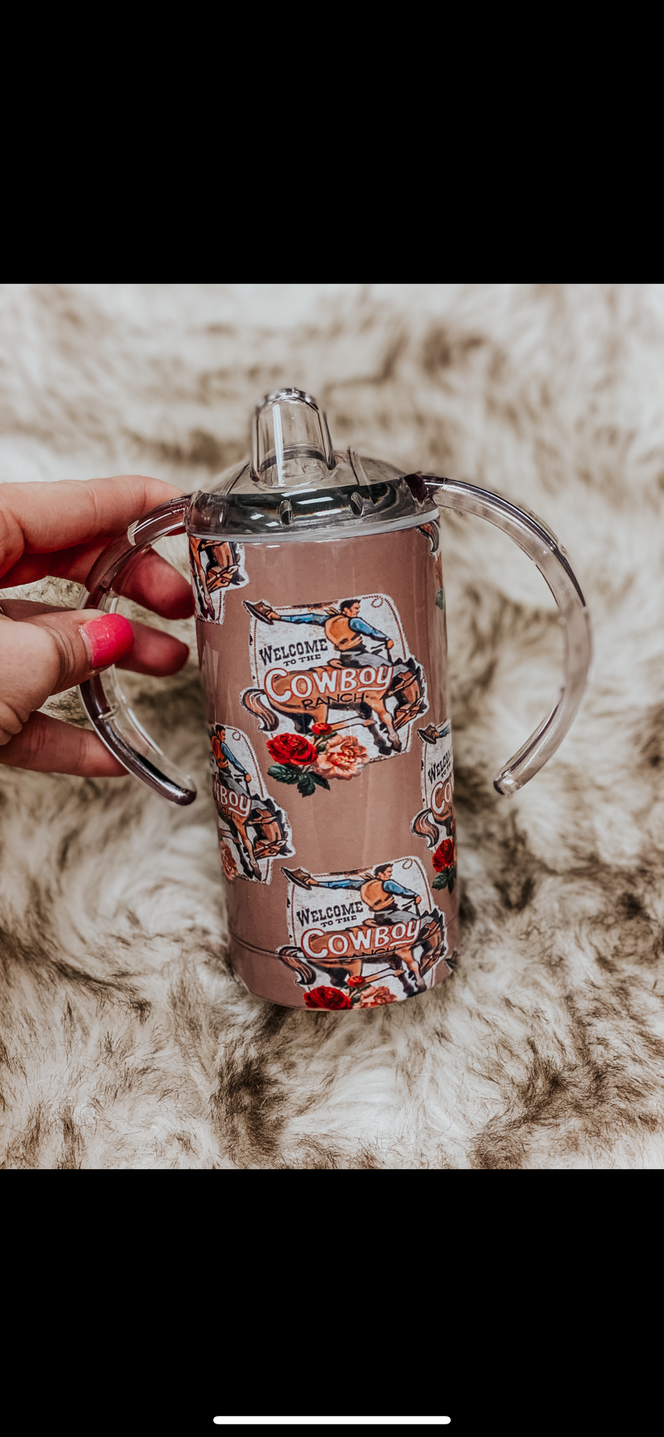 Welcome to the cowboy ranch Sippy + Tumbler