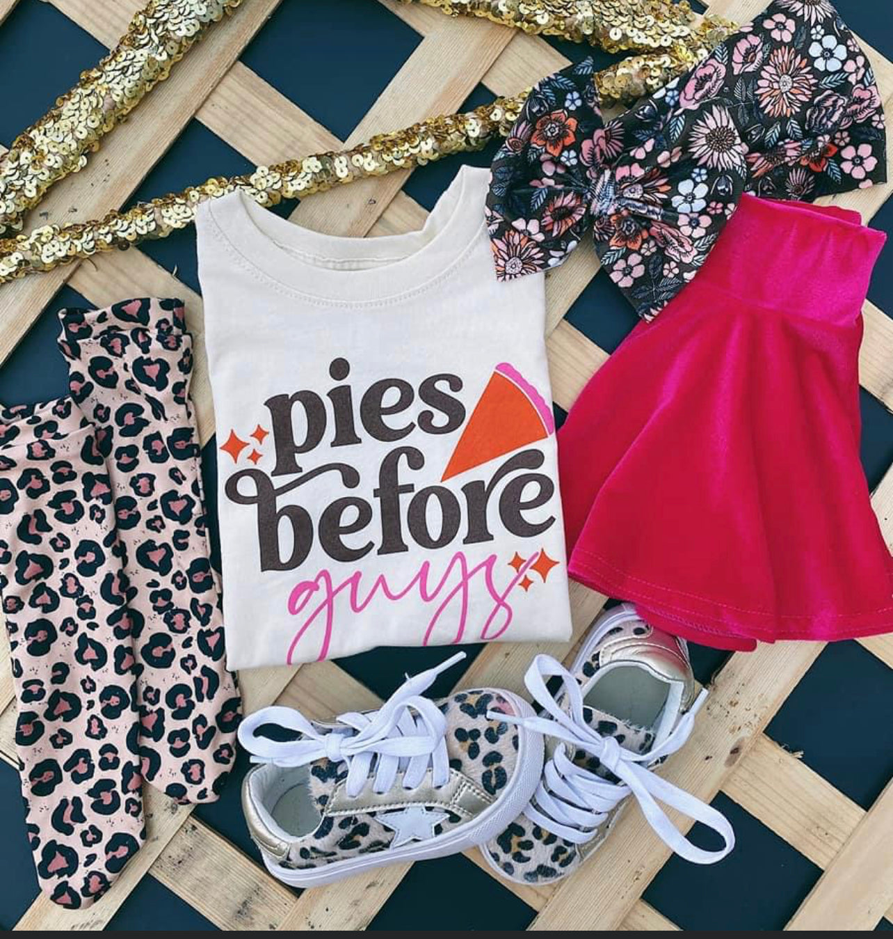 Littles Pies before Guys tee