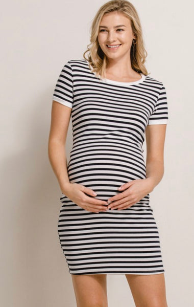 Stripe Tshirt Dress