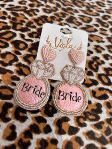 Bejeweled Bride Earrings