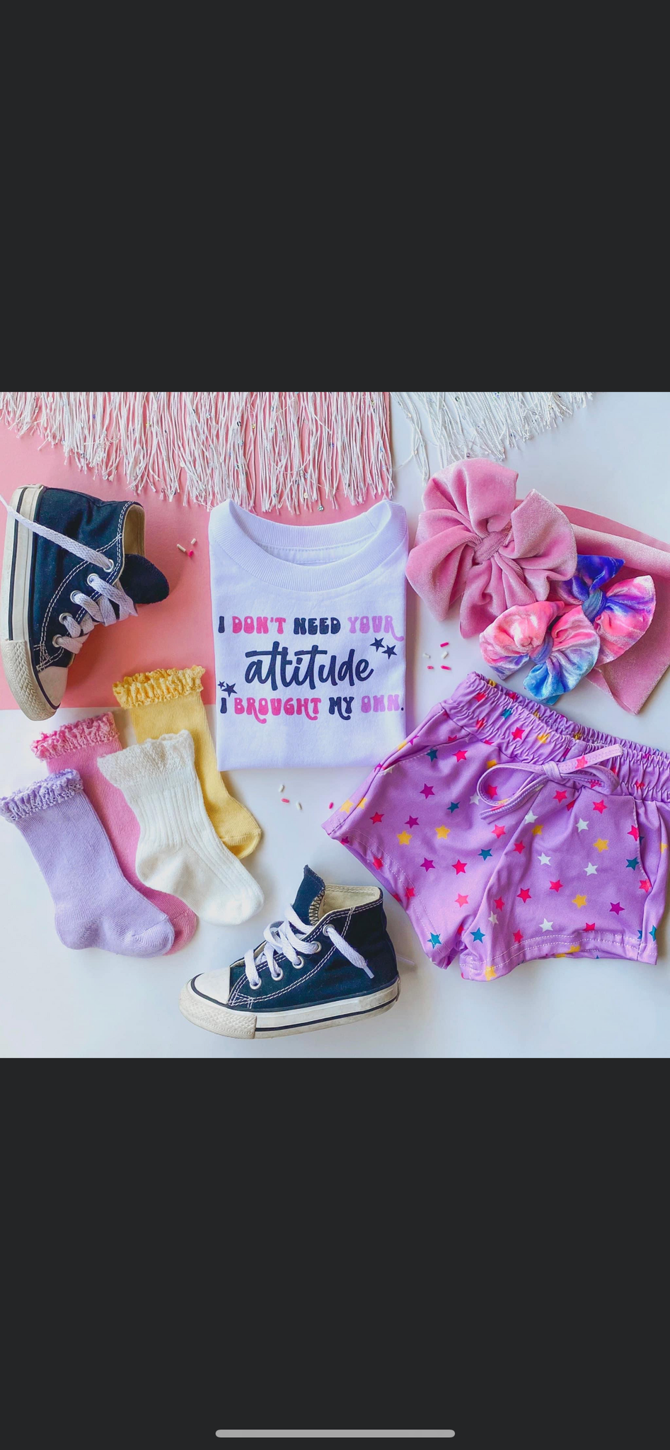 Littles Star shorts