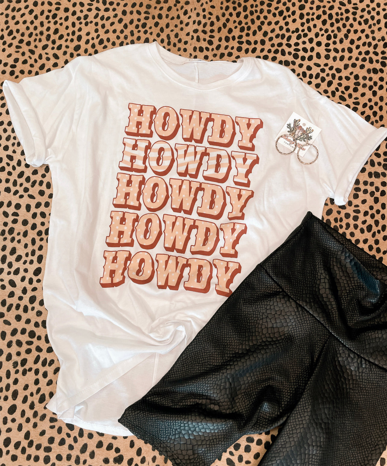 Repeat Howdy oversized tee