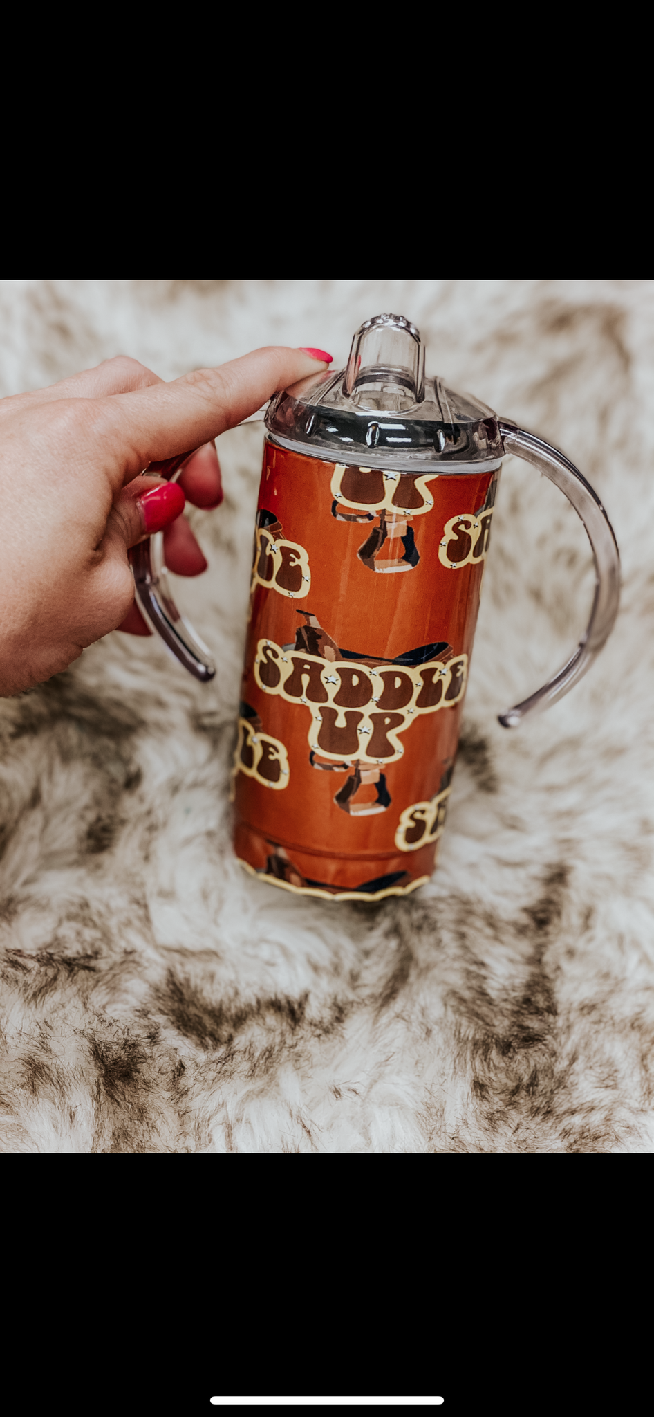 Saddle Up Sippy + Tumbler