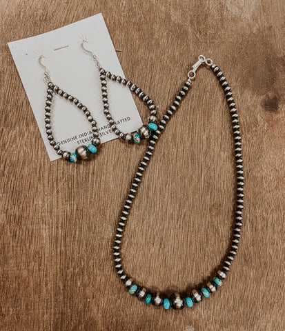 Mississippi Navajo turquoise set