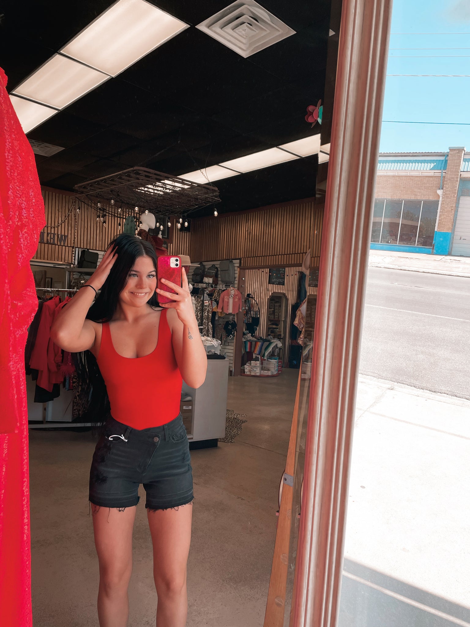 Skimzy Dupe bodysuit {multiple colors}