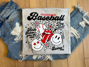 Baseball Retro tee