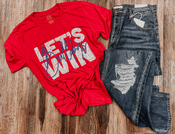 Let’s Win Game day tees {all schools}
