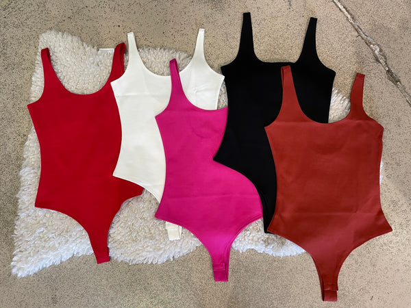 Skimzy Dupe bodysuit {multiple colors}