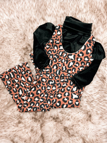 Littles Cheetah Jumpsuit