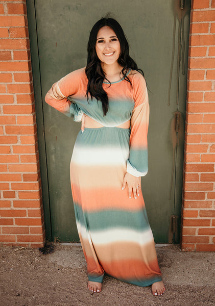 Multi Color Maxi Dress