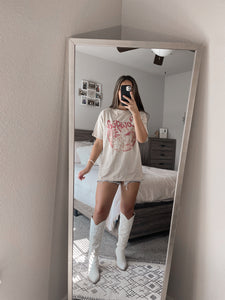 Cowgirl oversized tee