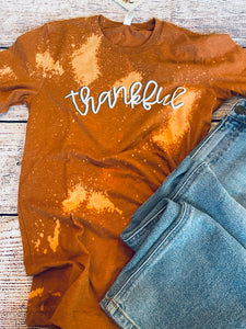 Thankful Bleached Tee