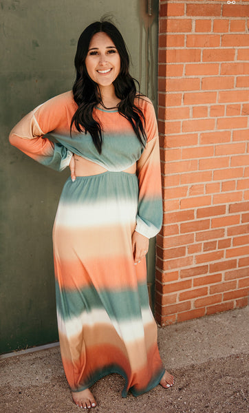 Multi Color Maxi Dress