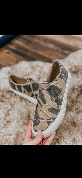 Camo Cross Gypsy Jazz shoes