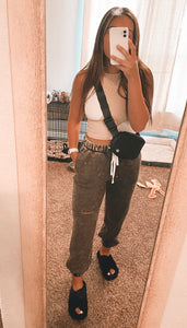 Ash Distress Joggers