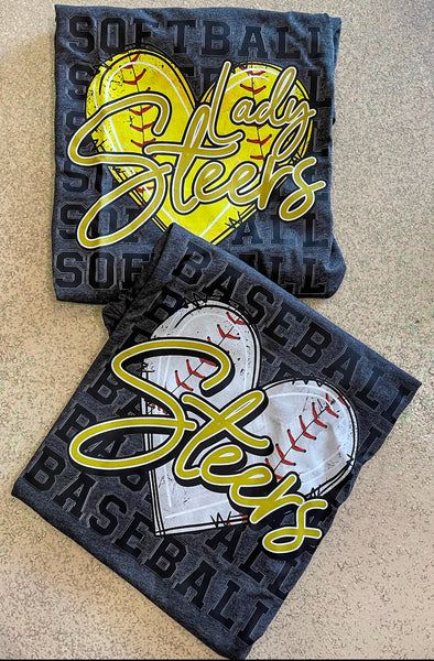 Spirit Baseball/Softball Tees