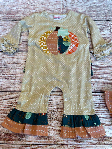 Littles Pumpkin Patch Romper