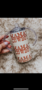 Mamas cowboy Sippy + toddler cup