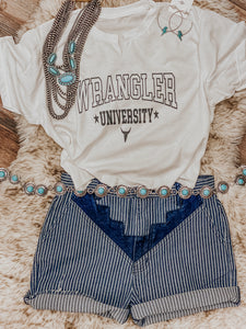 Wrangler Crop tee