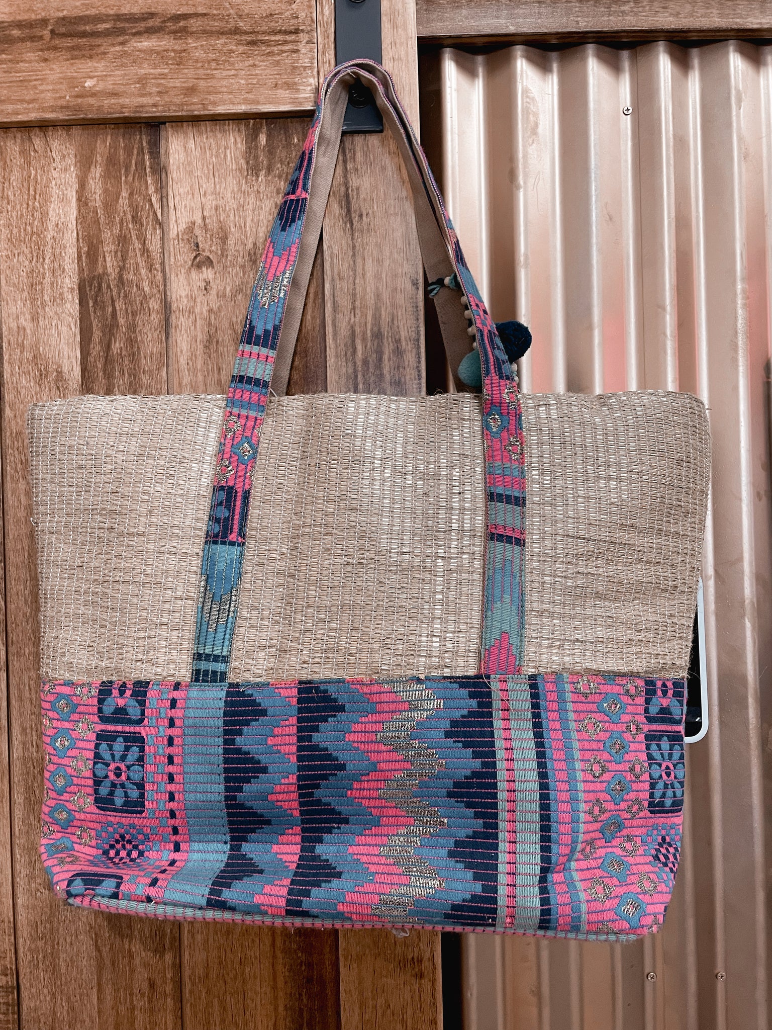 Pink Papaya Tote