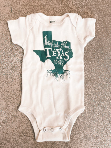 Texas Roots Onesie